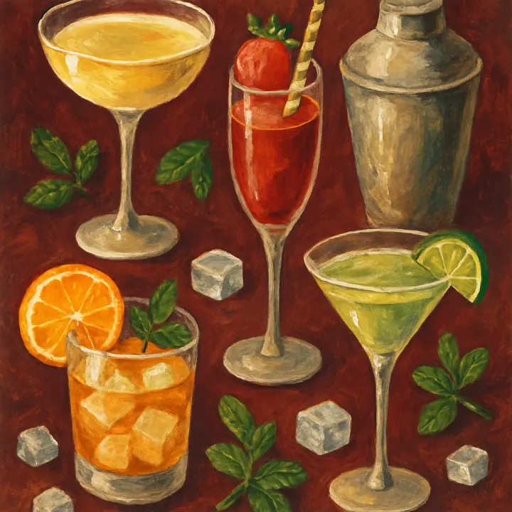 Przepisy na eleganckie drinki sylwestrowe